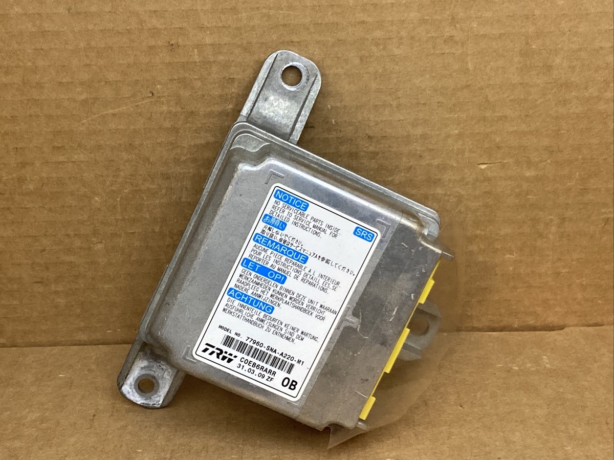 2016-2020 Honda Civic Coupe Air Bag Airbag Computer Control Module