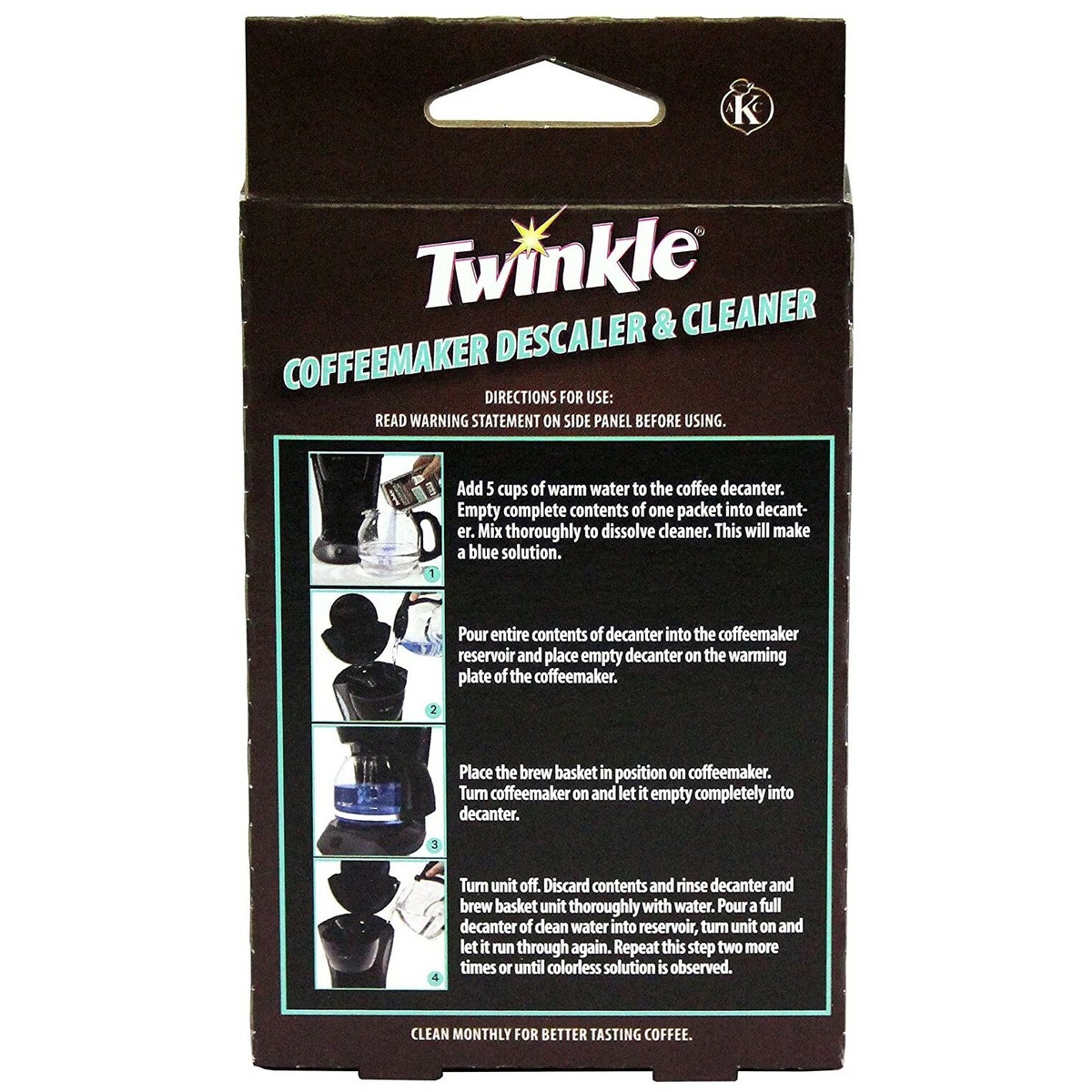 その他 Twinkle Twinkle Coffee Amazon.com: Twinkle Coffeemaker Cleaner & Descaler - Compatible