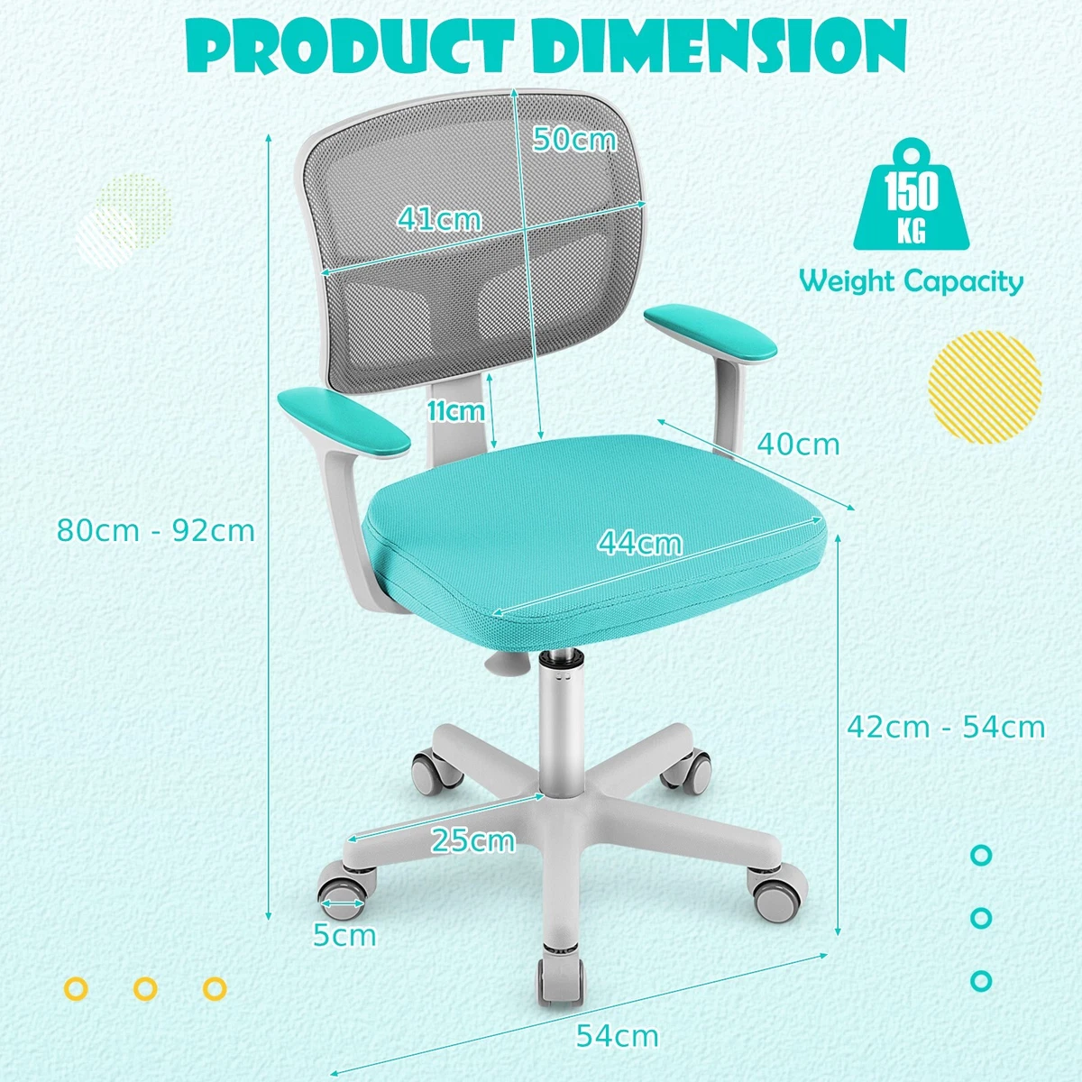 Boys best sale desk chair
