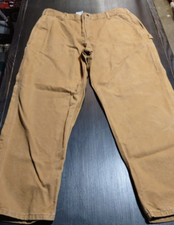 Carhartt RN 14806 Cargo Work Utility Carpenter Pants 40x30 Brown Loose Orig Fit