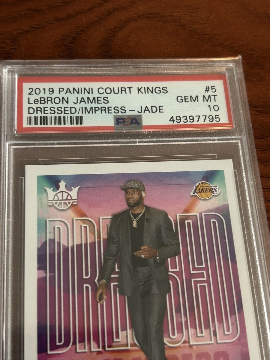 LeBron James /25 2019 Court Kings Dressed/Impress - JADE! Gem Mint 10! |  eBay