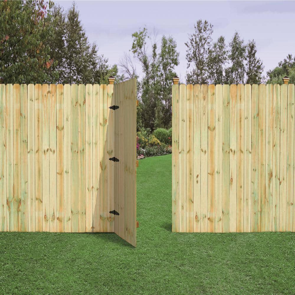 Gate Treated Dog Ear Fence Boards Pressure Treated Cedar Dog