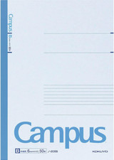 KOKUYO Campus Notebook, a 6Mm Ruled, A4, 50 Sheets, 41 Lines, Blue, Japan Import