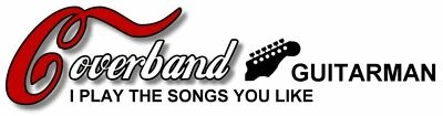 Waterslide Decal COVERBAND Headstock Gitarrenhals Tele Strat Gitarrenbauer - Bild 1 von 2