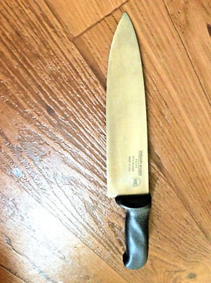 WEAREVER bread stainless kitchen 13 inch chef NSF knife USA black handle