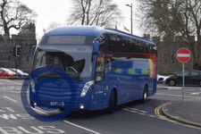 BUS PHOTO PRINT 4x6 STAGECOACH 59226 BN64FKU SCANIA LEVANTE CARDIFF MEGABUS 2024