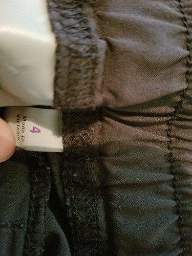 Womens Athleta Pants 4 Black Athletic Gym Workout Yoga - Picture 7 of 9