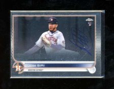 2022 Topps Chrome Jose Siri Rookie Autograph Auto Houston Astros RC Y2555