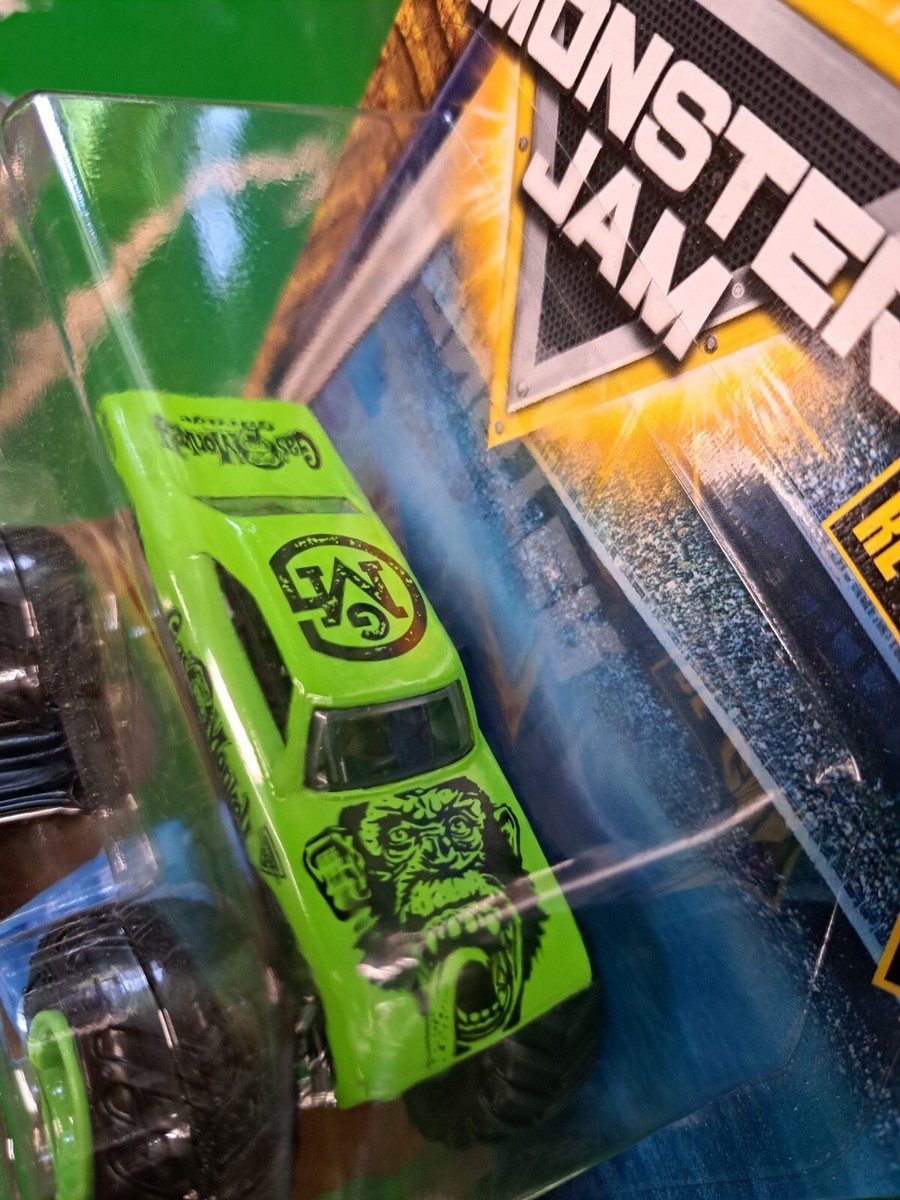 ミニカー Hot Wheels Gas Monkey Monster Jam 2017 2017 Hot Wheels Monster Jam GAS MONKEY GARAGE 1:24 Truck New