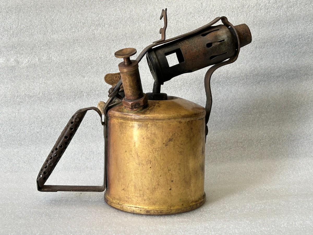 VINTAGE PRIMUS NO 633 B.A.HJORT & CO. SWEDEN BRASS KEROSENE BLOW