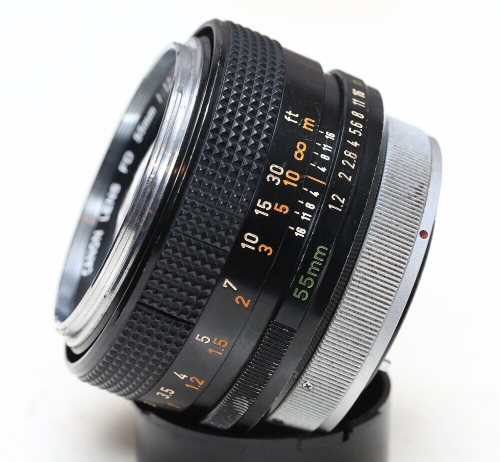 Canon FD 55mm f/1.2 manual focus lens | eBay Canon FD 55mm f/1.2 manual focus lens | eBay