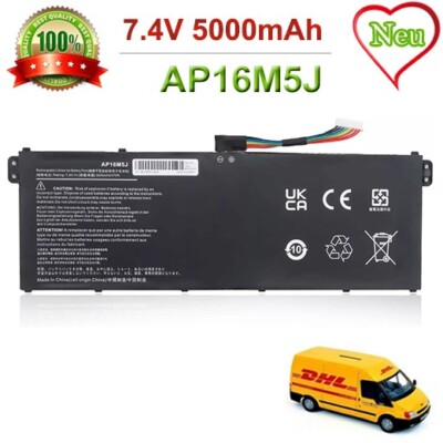 Akku für Acer Aspire ES1-523 3 A314-31 A315-21 A315-51 5 A515-51 AP16M5J