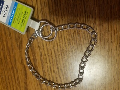 Top Paw Choke Collar Chain Small 1 5 Mm X 12 Inch Long Training Tool Nwt Ebay