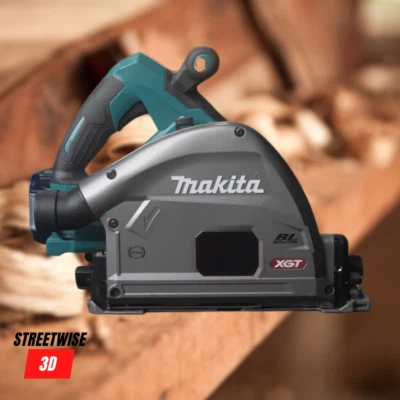 STREETWISE 3D Track Plunge Saw Blade Hole Dust Cover Blank Module Makita XGT SP001GD201 40V