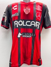Camiseta deportiva Rayos de Necaxa Athentic Charly talla pequeña 2017-2018 #9 M. Barragán