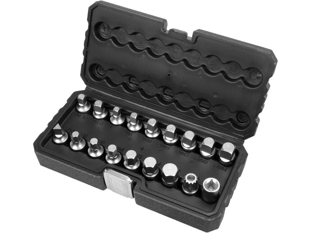 Für YATO YT-05991 Oil plug wrench set 18pcs. - Bild 4