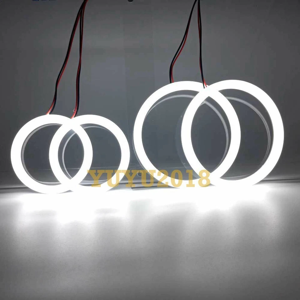 Anillo halo LED para Chevrolet Sonic T300 AVEO 11-15 cabeza SMD lámpara ojo ángel blanco Foto 3 de 4