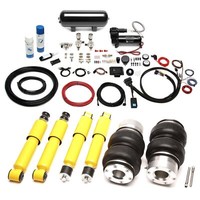 TA-TECHNIX Luft Fahrwerk Airmanagement FÜR VW Transporter T4 11,5L Tank Schwarz