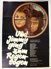 Original Filmposter Filmplakat A1 und Jimmy ging zum Regenbogen Johannes Simmel