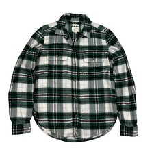 American Eagle AE Ahh-mazingly Soft Classic Fit Button Up Flannel Shirt Size S