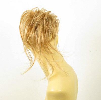 Chignon Postiche Synthétique - Couleur Light Copper Blond Avec Mèches - Taille Moyenne - Neuf Avec étiquettes