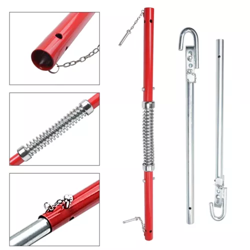 3 Ton 3000kg Towpole Car Van Recovery Towing Bar Tow Pole + Damper Spring + Bag - Picture 12 of 15