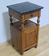 Produktbild - Antik Nachtschrank Frankreich Konsole Marmor ca. 1900Jh.