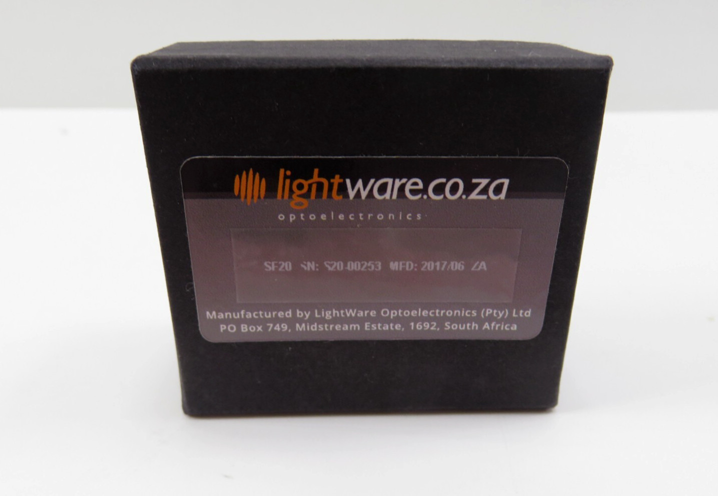 Lightware SF20 LIDAR Sensor