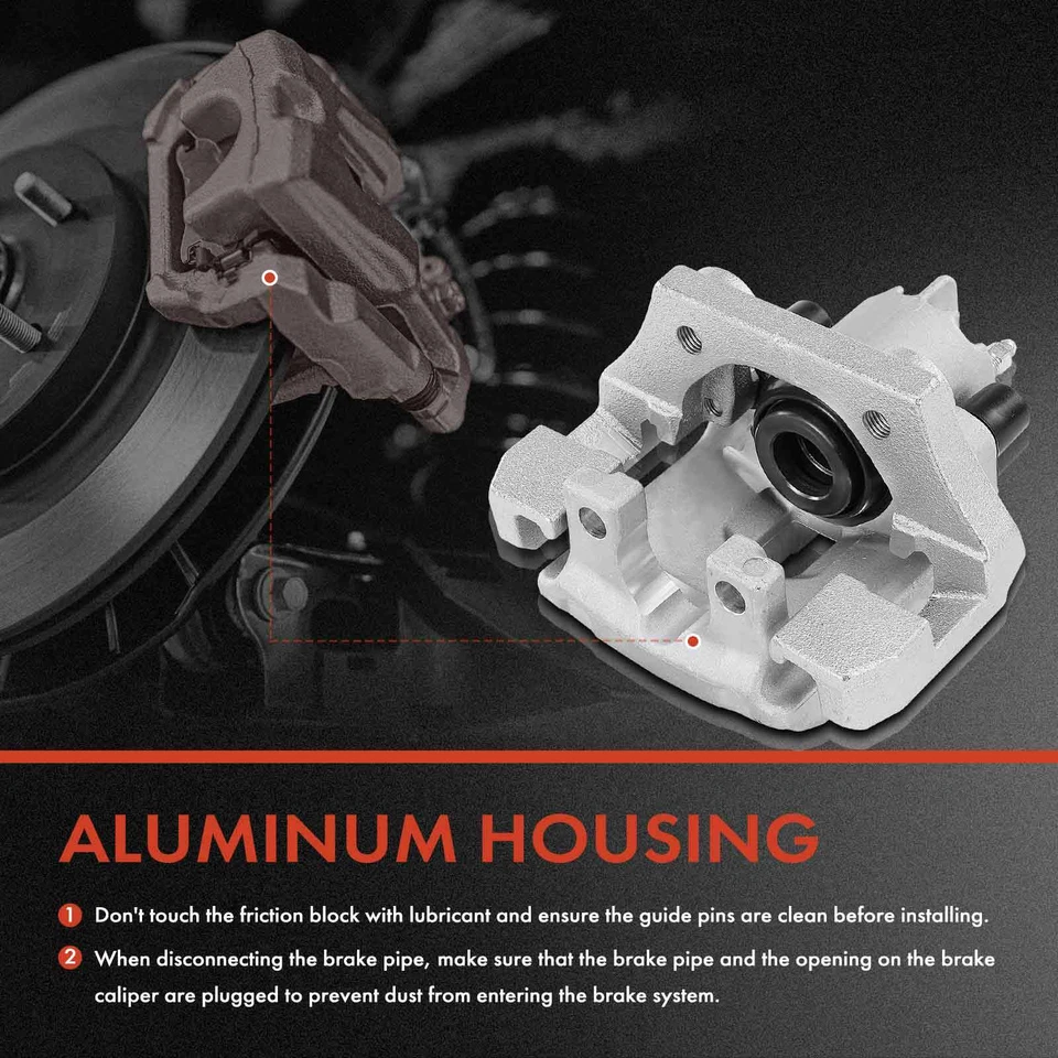 Pinza de freno trasera izquierda con soporte para BMW 525i 525xi 528i 535xi 530xi 528xi Foto 4 de 4