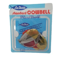 Luhr-Jensen 3700-000-007 Cowbell Lake Troll Brass Nickel 50/50