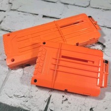 NERF N-Strike Elite 12-Shot 6-Shot Dart Magazine Ammo Clips Lot Of 2 Hasbro