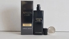 Armani Code Eau De Parfum by Giorgio Armani Travel Size 0.5Fl.Oz/15ml SEALED
