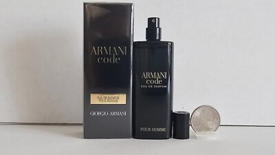 Armani Code Eau De Parfum by Giorgio Armani Travel Size 0.5Fl.Oz