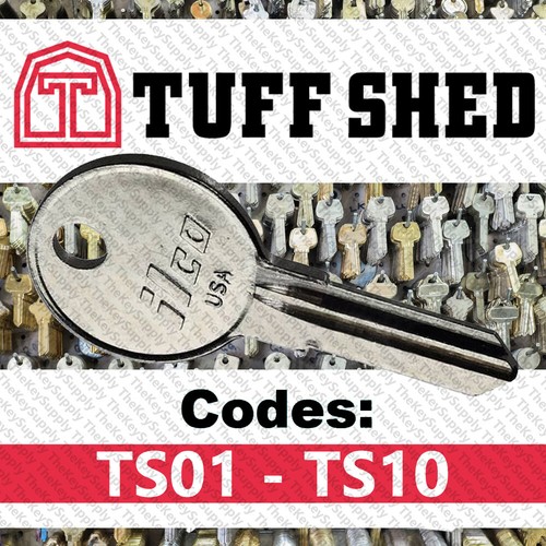 Tuff Shed Replacement Keys Cut to Code TS01 TS10 eBay