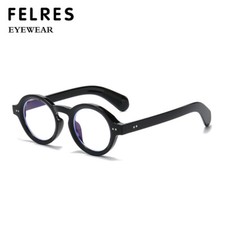 Men Women Round Anti Blue Light Eyeglasses Fashion Clear Lens Glasses Frames New