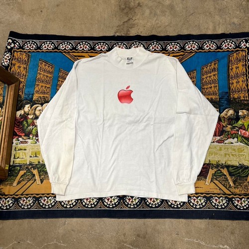 Mackintosh, Vintage Apple Macintosh longsleeve Tshirt Size large americana computer tech 90s