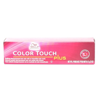 Wella Color Touch Plus Oxidizing Demi-Permanent Hair Color 2 oz
