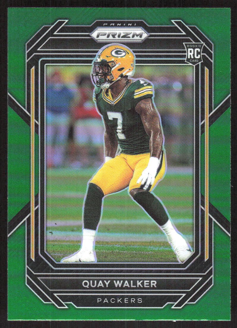 340J 2022 Panini Prizm #373 Quay Walker Green