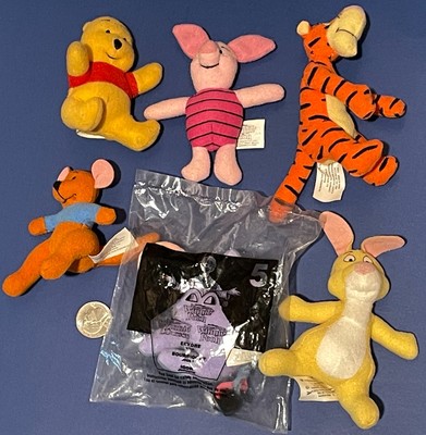 The Many Adventures of Winnie the Pooh 2002 McDonald's Toys NEW or
