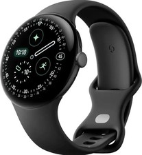 Google Pixel Watch 4 41mm WiFi GPS Obsidian Matte Black GA09958-US 4th Gen