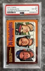 1975 Topps #7 Nolan Ryan Highlight PSA 6 ExMT!  Sharp, Looks Much Nicer!