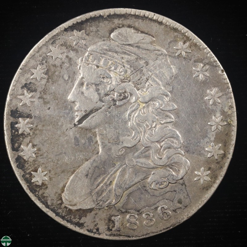 1836 Capped Bust Half Dollar - Fine Details