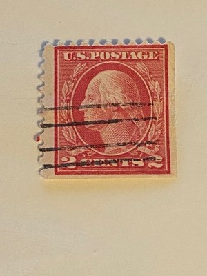 Old Vintage George Washington 2 cent stamp Red used - Rare | eBay display picture 1