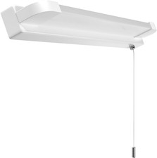 7W LED Bathroom Mirror Light with Pull Cord Switch IP44 Waterproof Bathroom W...