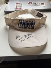 Harry Kalas Autographed Visor HOF
