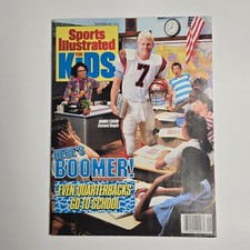 September 1989 SI Sports Illustrated for Kids Full w Uncut Card Sheet Bo Jackson