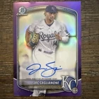 2025 Bowman Prospect Auto Jac Caglianone Purple /250