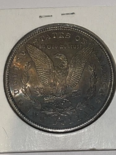 Morgan Silver Dollar 1881 S Choice BU - Uncirculated-Toned