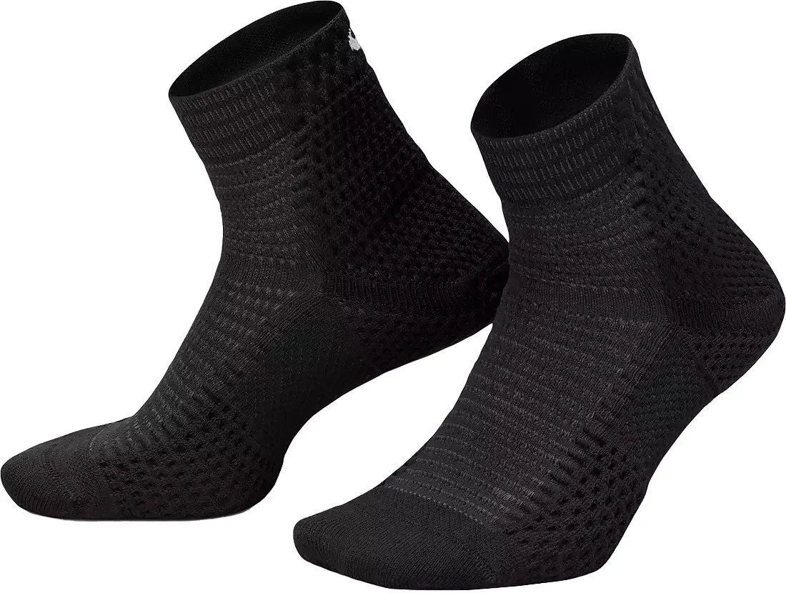 Nike Unicorn Dri-FIT ADV Cushioned Black Ankle Socks DQ7597-010 - Large Men 8-12