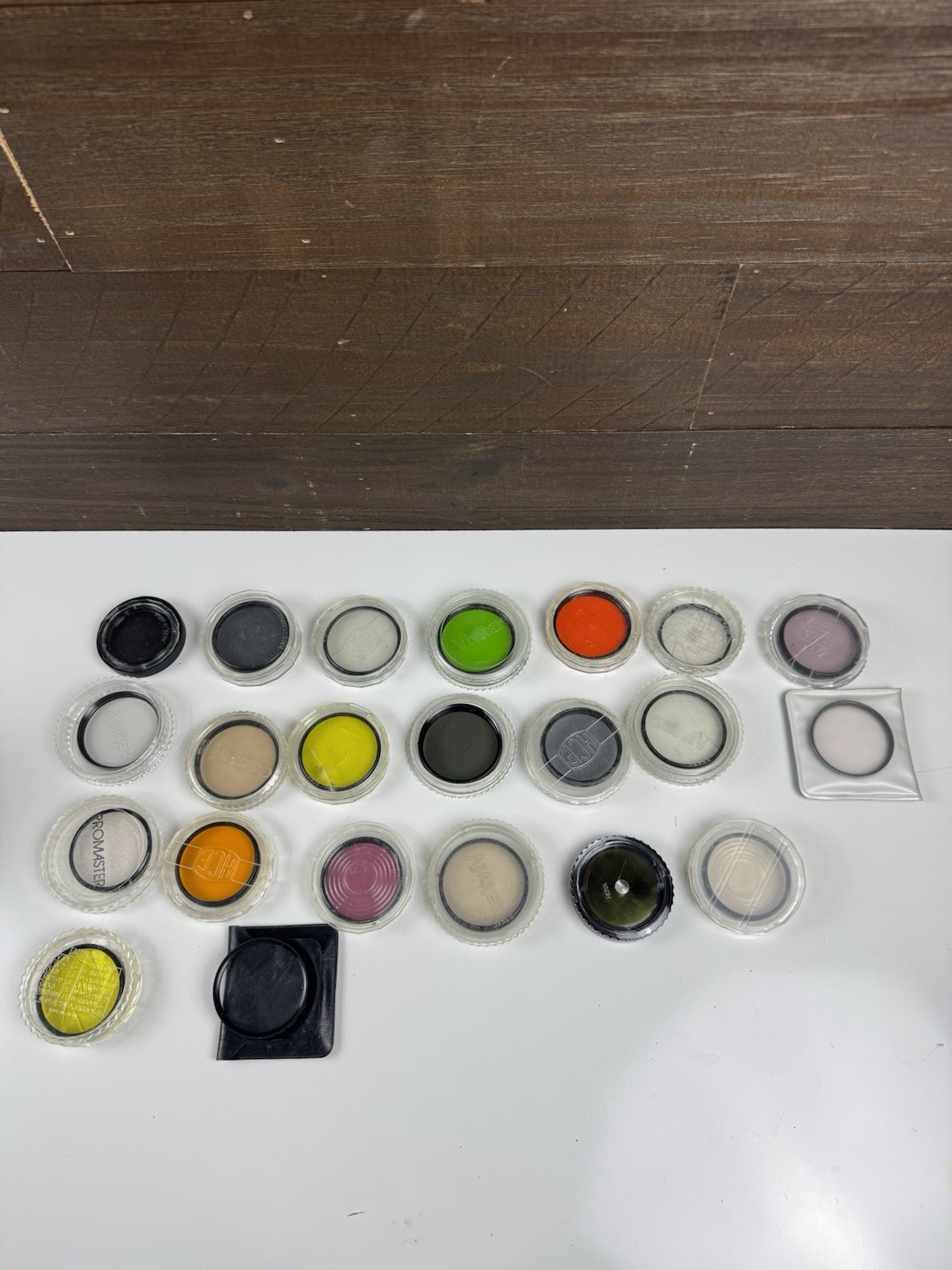 Lot 22 Camera Lens Filters Tiffen Hoya Vivitar